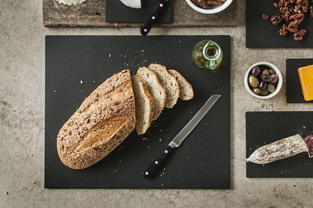 Доска для сервировки Epicurean Display Rectangles размер 45x35 см Цвет: графит