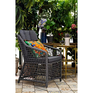 Плетеное кресло Joygarden Lucca обеденное, садовая мебель