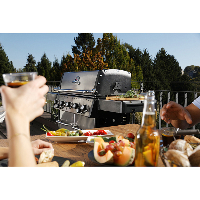 гриль газовый broil king baron s590ir