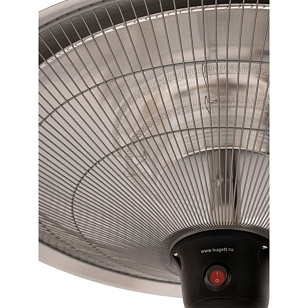 Уличный электрический обогреватель Hügett Taket Steel для сада и загородного дома Уличный электрический обогреватель Hügett Taket Steel, уличное оборудование