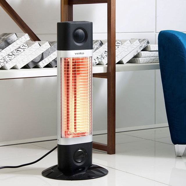 Уличный электрический обогреватель Veito CH1200 LT Black 