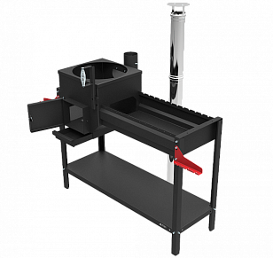 Печь-мангал Grillver Iscander 400 Standart для сада