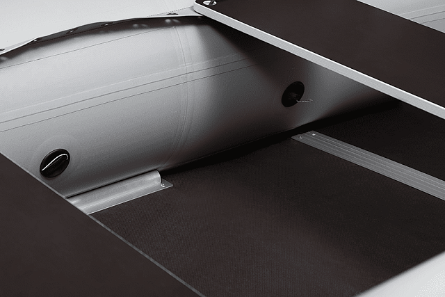 Лодка ПВХ Фрегат 350 F серая