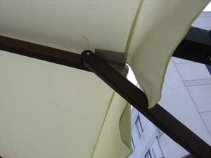 Большой зонт от солнца для дачи Garden Way SLHU002 для дачи Большой зонт от солнца для дачи Garden Way SLHU002, садовая мебель