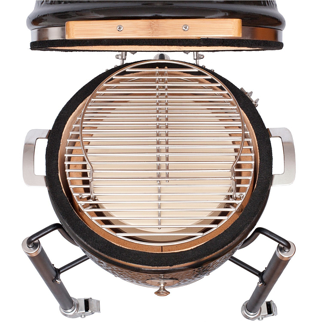 Керамический гриль Monolith Junior Red 2.0 на ножках