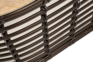 Журнальный столик 4SIS Валенсия, цвет бронзовый, садовая мебель