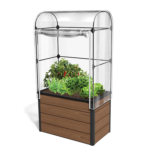 Грядка-теплица Keter Maple Green House Цвет: коричневый 