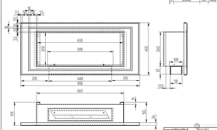 Биокамин встраиваемый ZeFire Sirius, товары для загородного дома