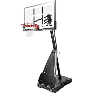 Баскетбольная стойка Spalding Portable - 54" Acrylic мобильная акрил для хобби и пикника