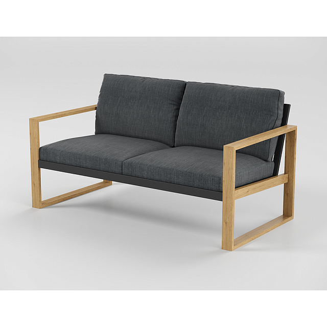 Лаунж зона Gardenini Premium Elegante Carbon Anthracite 