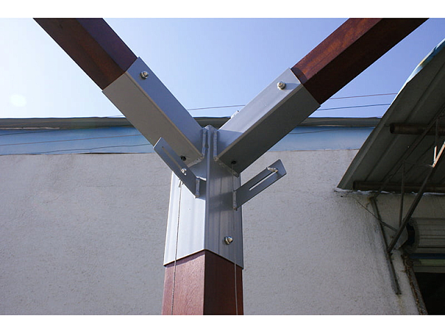 Большой зонт от солнца для дачи Garden Way SLHU002 