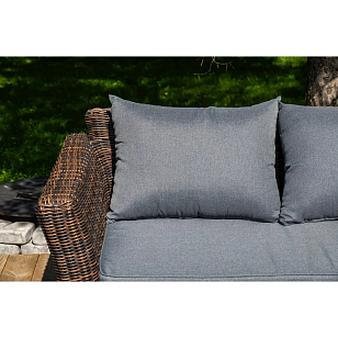 Обеденная группа 4SIS Моккачино, цвет коричневый, садовая мебель