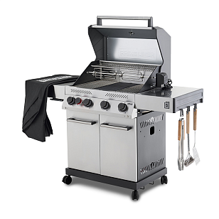 Газовый гриль Primeliner S class 4B Deluxe стальной
