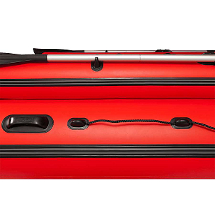 Лодка ПВХ Фрегат 430 FM Jet/L/S красная для хобби и пикника