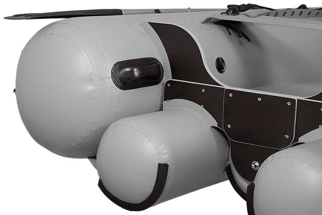 Лодка ПВХ Фрегат 350 FM Light серая