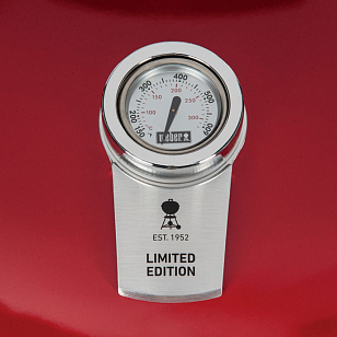 Гриль угольный Weber Master-Touch GBS Limited Edition, 57 см, красный для приготовления пищи гриль угольный weber master-touch gbs limited edition, 57 см, красный
