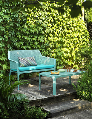 Диван Nardi Net Bench Цвет: ментоловый, садовая мебель