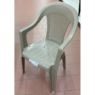 Кресло Scab Giardino Elegant Scratchproof Monobloc Цвет: тортора для дачи Кресло Scab Giardino Elegant Scratchproof Monobloc Цвет: тортора, садовая мебель