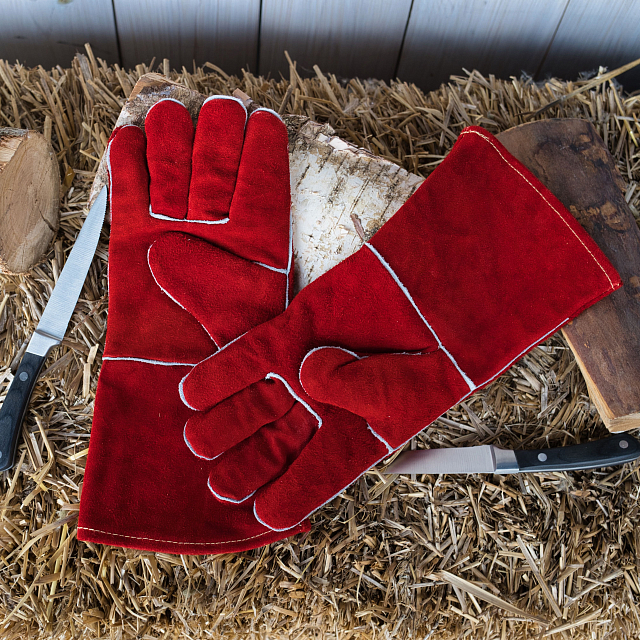 Одежда и аксессуары Перчатки жаростойкие St.Tomato красные