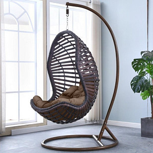 Подвесное кресло Cocoon Chair 810 Brown, садовая мебель