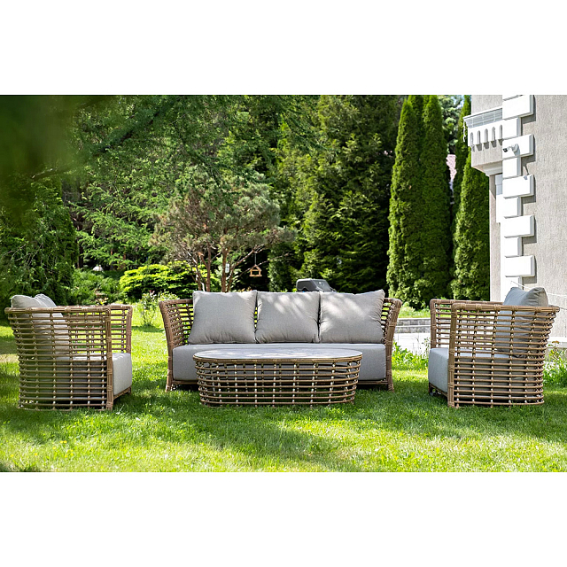 Лаунж-зона 4SIS Валенсия, цвет соломенный 