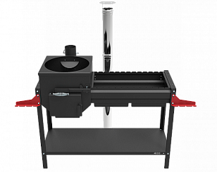 Печь-мангал Grillver Iscander 400 Standart Air для сада