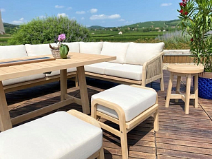 Стол кофейный деревянный Tagliamento Ravona, садовая мебель