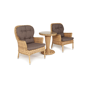Кофейный комплект 4SIS Алиса Цвет: соломенный, садовая мебель