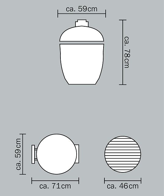 Керамический гриль Monolith Classic PRO 2.0 Red