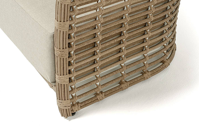 Диван 4SIS Валенсия 3-местный Цвет: соломенный 