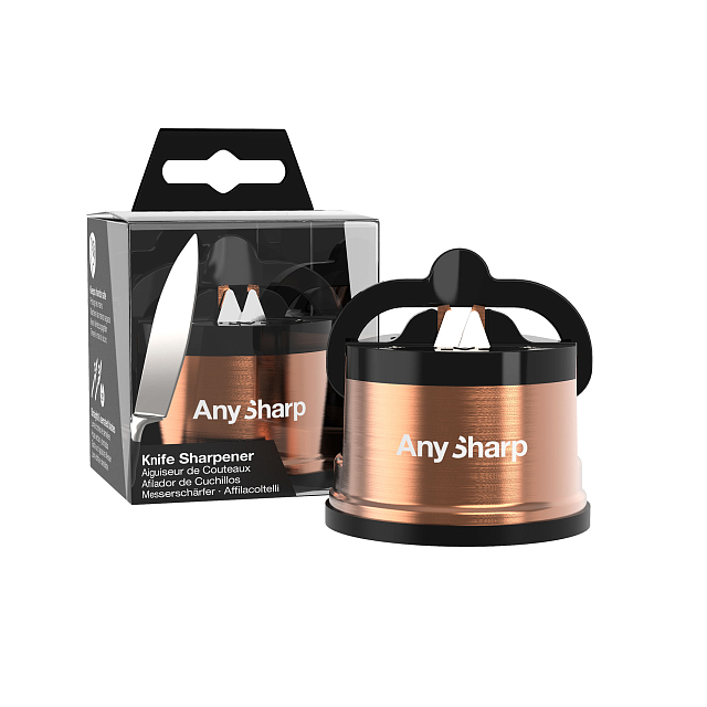 Точилка для ножей AnySharp Pro Цвет: медный