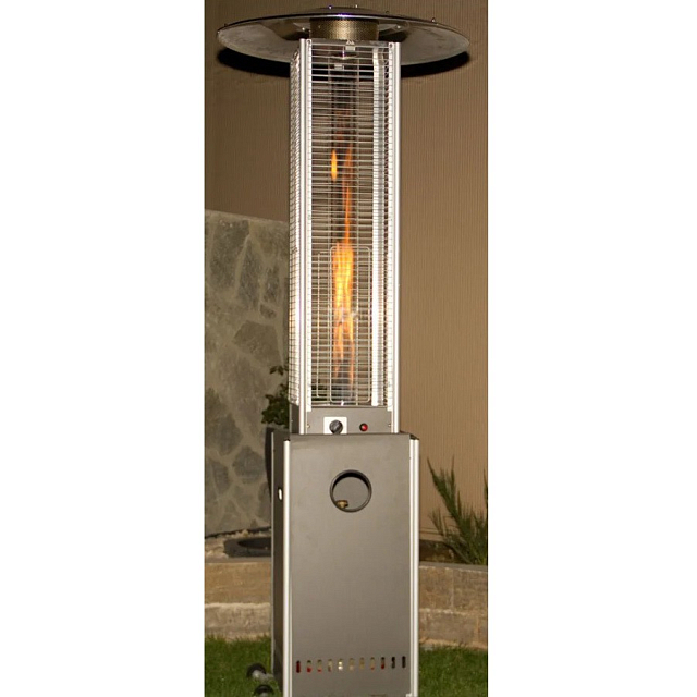Уличный газовый обогреватель WWT 13S Stainless steel 