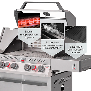 Газовый гриль Primeliner S class PRO для приготовления пищи газовый гриль primeliner s class pro