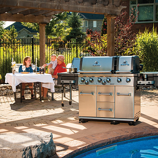 гриль газовый broil king imperial s690ir