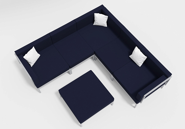 Лаунж зона Gardenini Serenita Dark Blue 