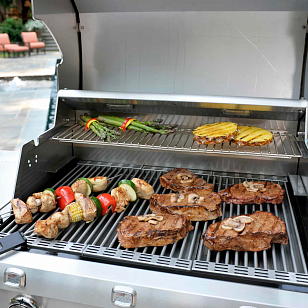 Газовый гриль Saber 500 для приготовления пищи газовый гриль saber 500