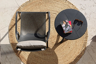 Стол обеденный Nardi Spritz Цвет: антрацит, садовая мебель