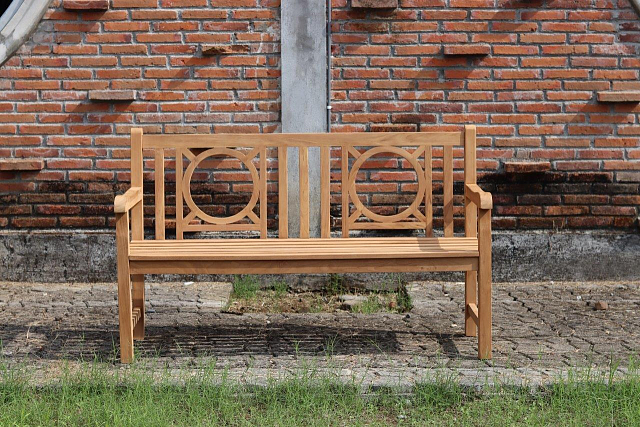 Скамейка из тика Lite Villaga 