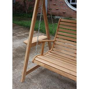 Качели из тика Lite Moline, садовая мебель