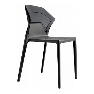 Стул Papatya Ego-S Цвет: антрацит, дымчатый, садовая мебель