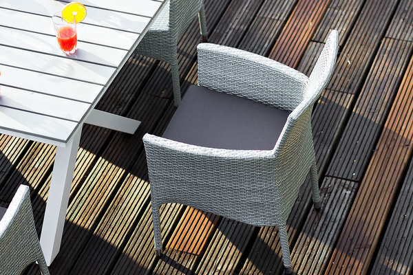 Обеденная группа Joygarden Aroma светло-серая 