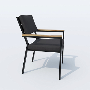 Обеденная группа Ideal Patio Dolla Bonta 220 Цвет: карбон, антрацит, садовая мебель