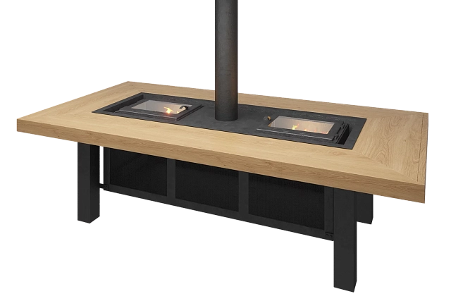 Гриль-очаг Elbrus Home Джентльмены 240х120 (Термостойкая эмаль)