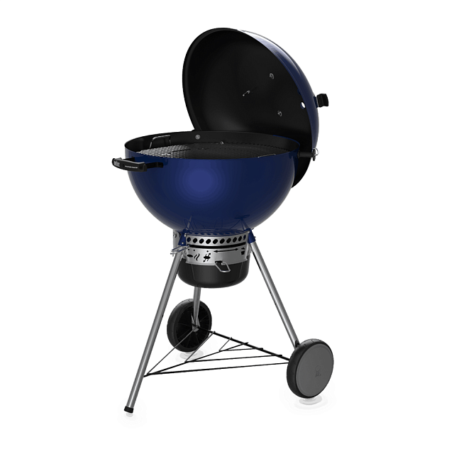 гриль угольный weber master-touch gbs c-5750, синий океан