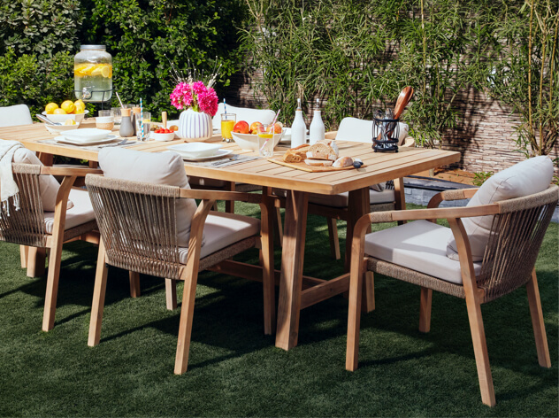 Комплект деревянной мебели для обеда Tagliamento Ravona 