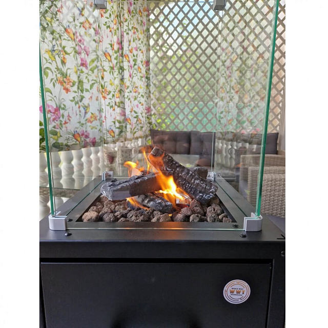 Уличный газовый обогреватель WWT 13K Black 