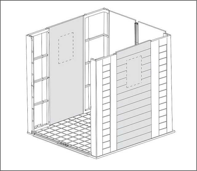 Пластиковый сарай Keter Factor 6x6 
