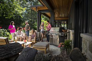 гриль газовый broil king regal s 590 ir