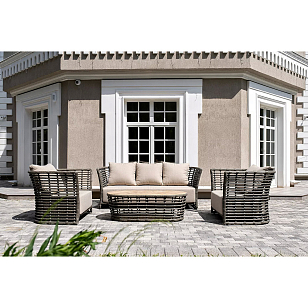 Кресло 4SIS Валенсия, цвет серый, садовая мебель