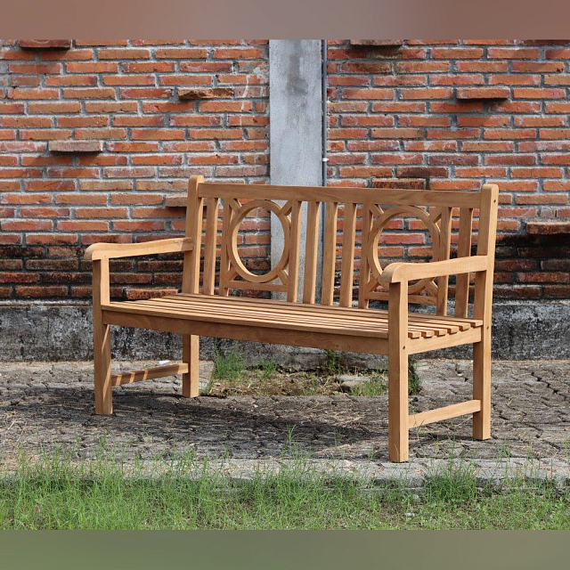 Скамейка из тика Lite Villaga 